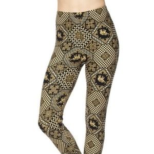 Regal Emblem Elephant Leggings